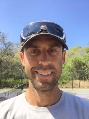 Pro tennis coach Brandon Wagner