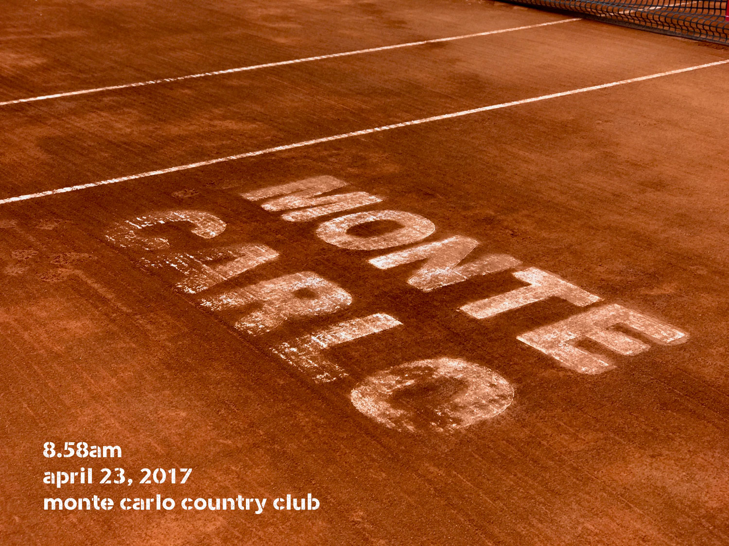 Monte Carlo clay court