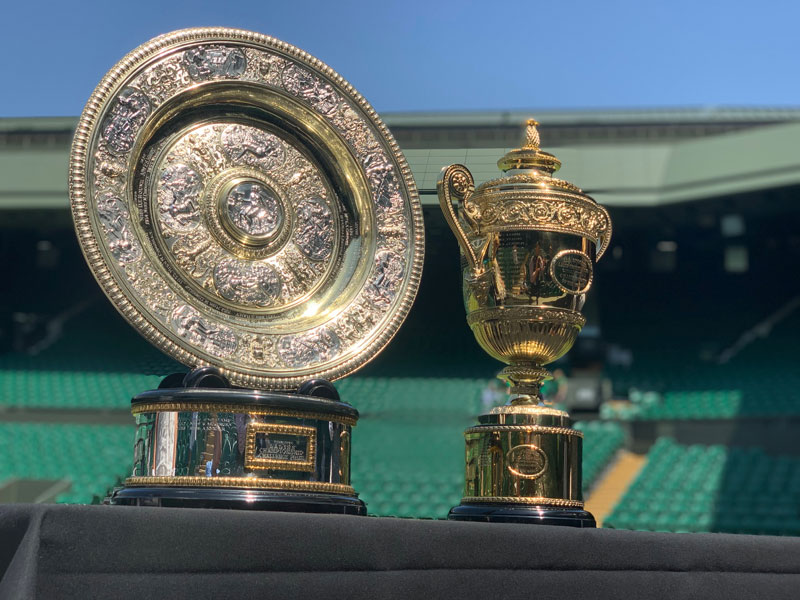 2019 Wimbledon Countdown: The Trophies - Brain Game Tennis